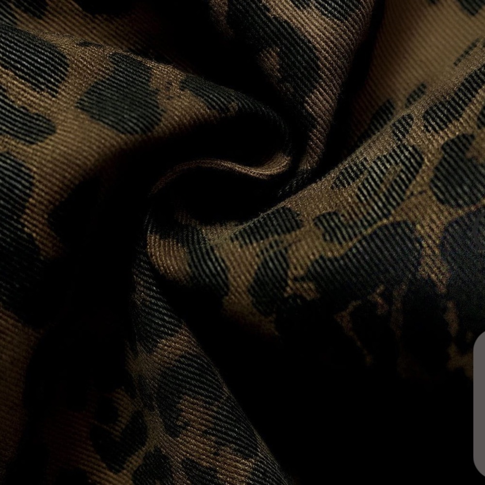 Aaelfric Eden leopard print jeans S/S24 - Picture 2 of 6